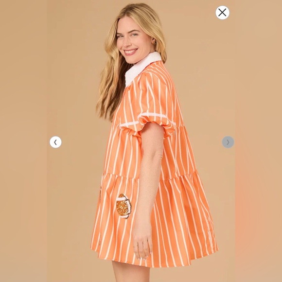 New Striped Sequin 🏈 Dress - Picture 3 of 4